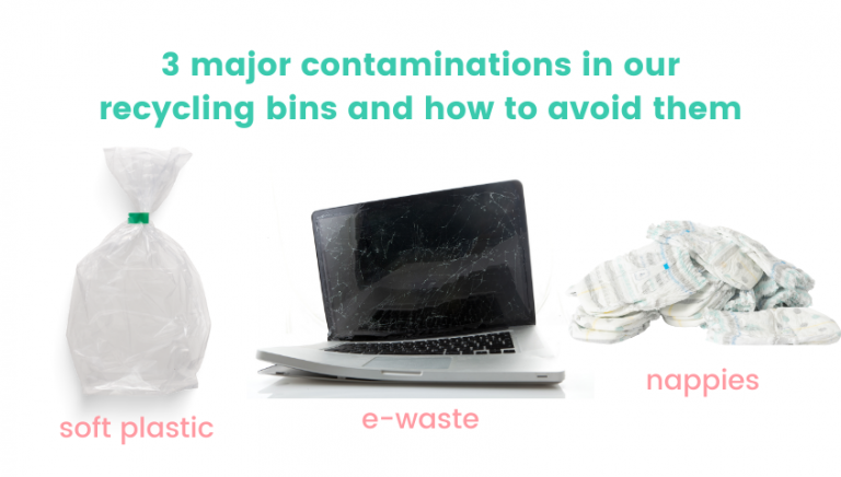 3 major contaminations in our recycling bins and how to avoid them