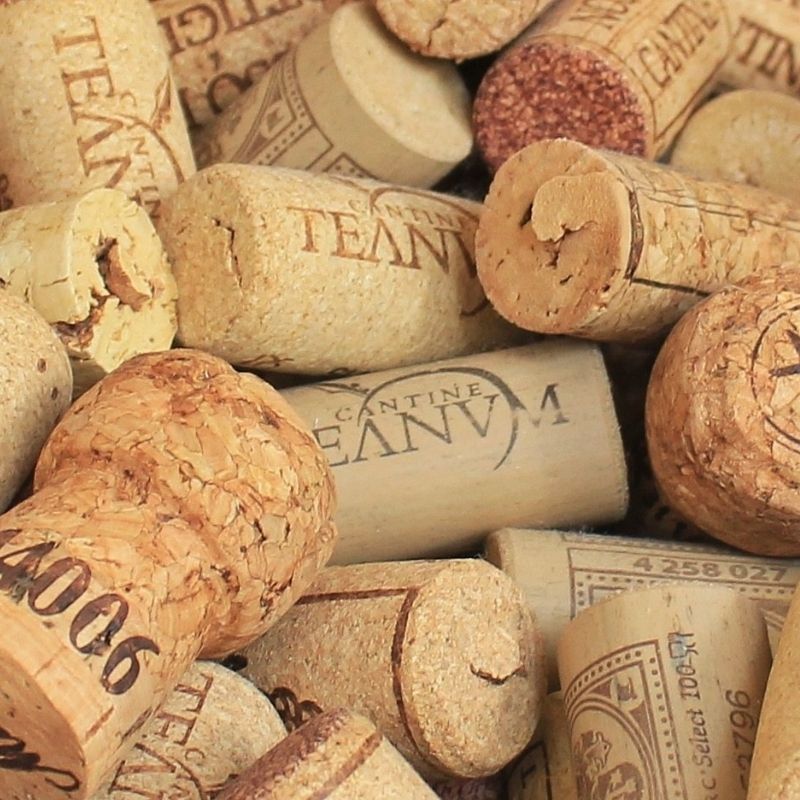 pile of corks