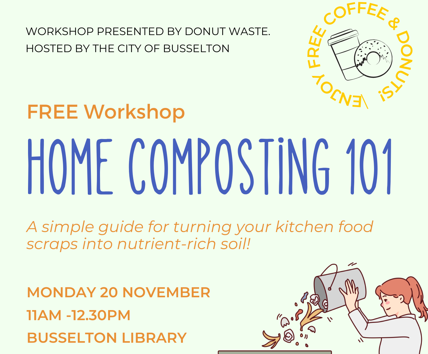 Read more about the article Home Composting 101 (City of Busselton)