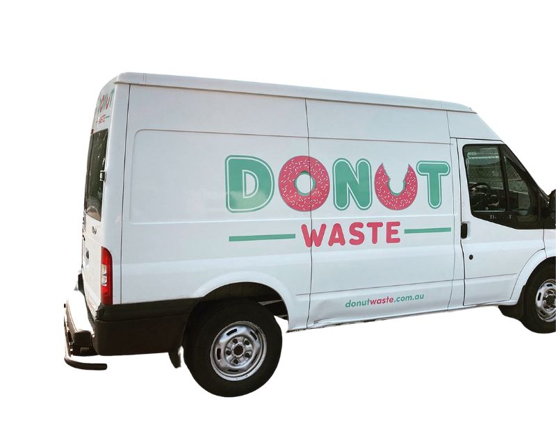 Donut Waste van